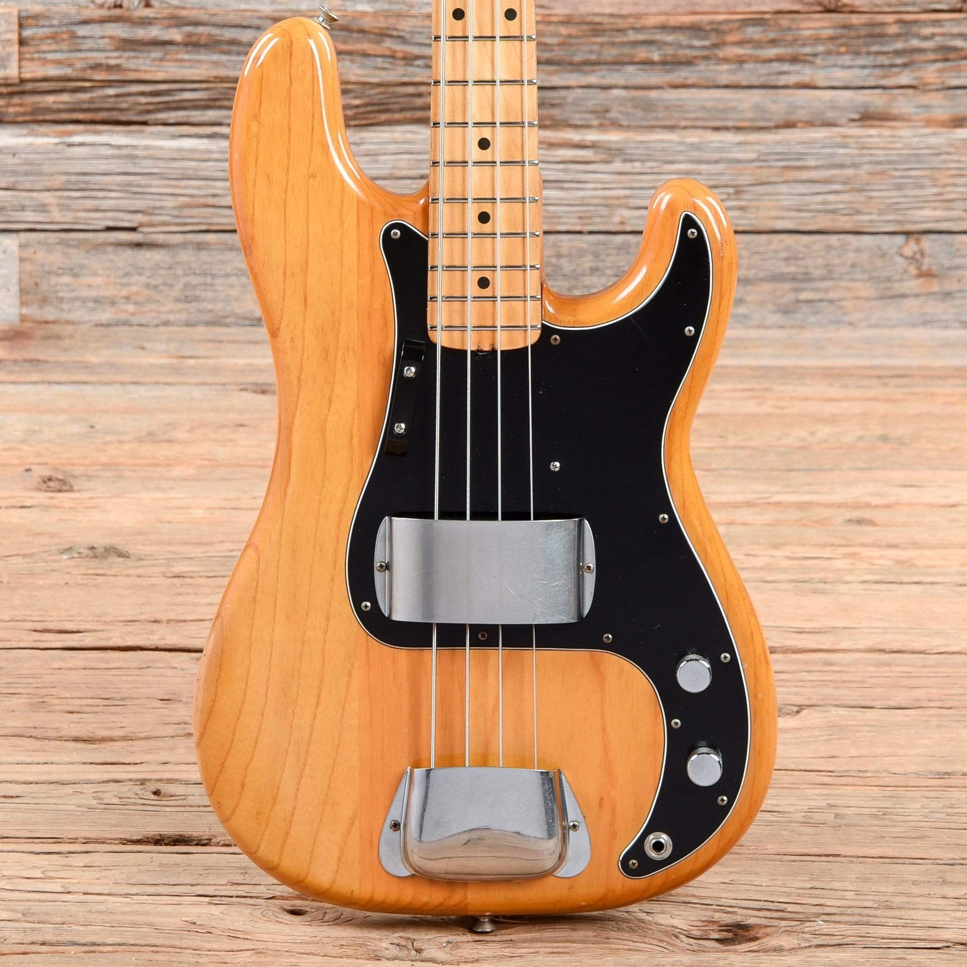 Fender Precision Bass Natural 1978 Bass Guitars / 4-String