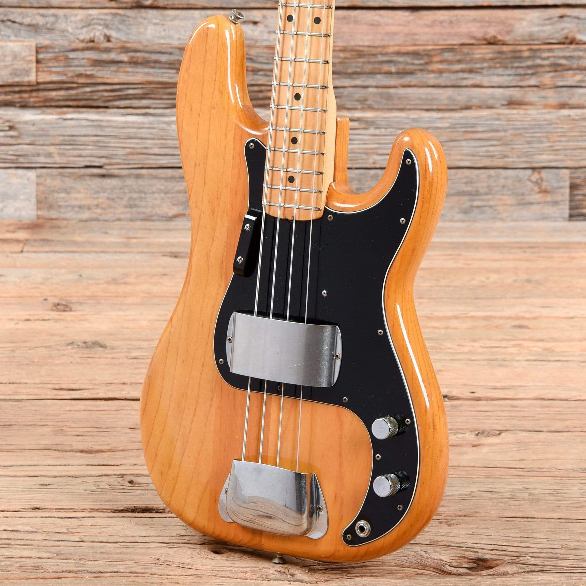 Fender Precision Bass Natural 1978 Bass Guitars / 4-String
