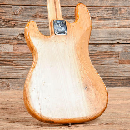 Fender Precision Bass Natural Refin 1976 Bass Guitars / 4-String
