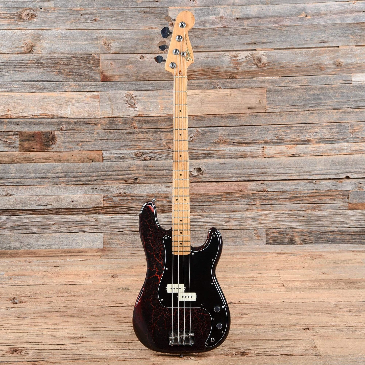 Fender Precision Bass Red Crackle Refin 1985 Bass Guitars / 4-String