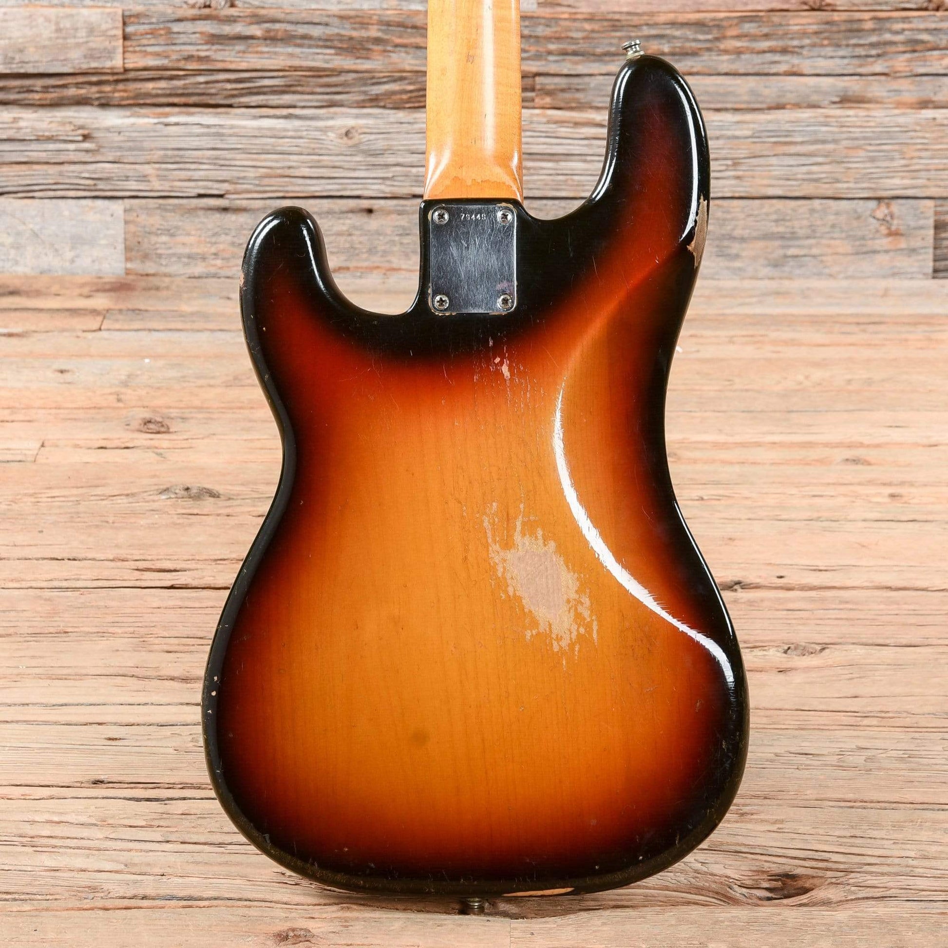 Fender Precision Bass Sunburst 1962 Bass Guitars / 4-String