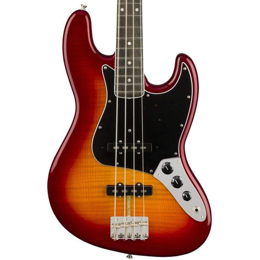 Fender Rarities American Original '60s Flamed Ash Jazz Bass Plasma Red Burst Bass Guitars / 4-String
