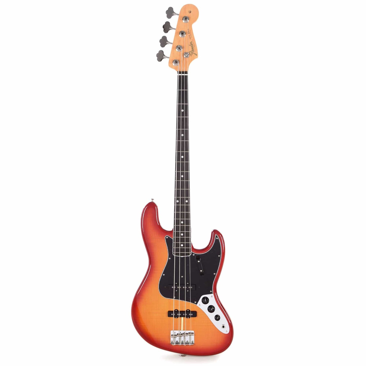 Fender Rarities American Original '60s Flamed Ash Jazz Bass Plasma Red Burst Bass Guitars / 4-String