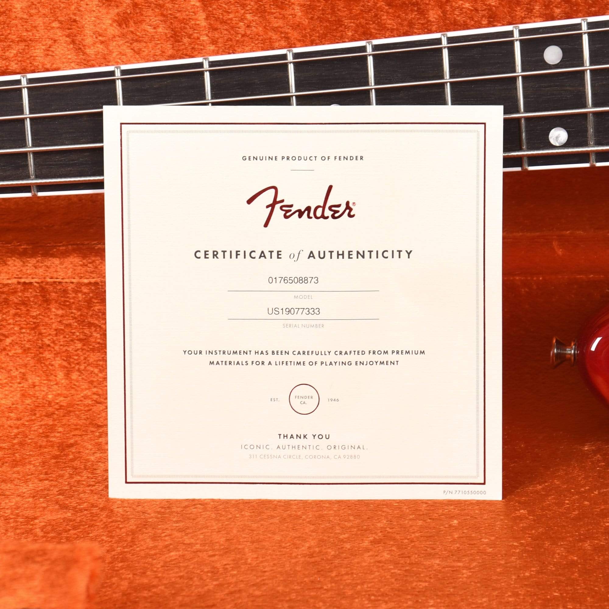 Fender Rarities American Original '60s Flamed Ash Jazz Bass Plasma Red Burst Bass Guitars / 4-String