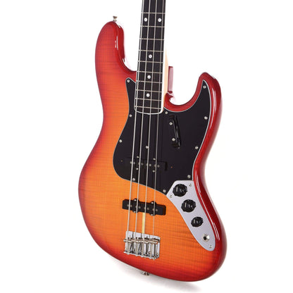 Fender Rarities American Original '60s Flamed Ash Jazz Bass Plasma Red Burst Bass Guitars / 4-String