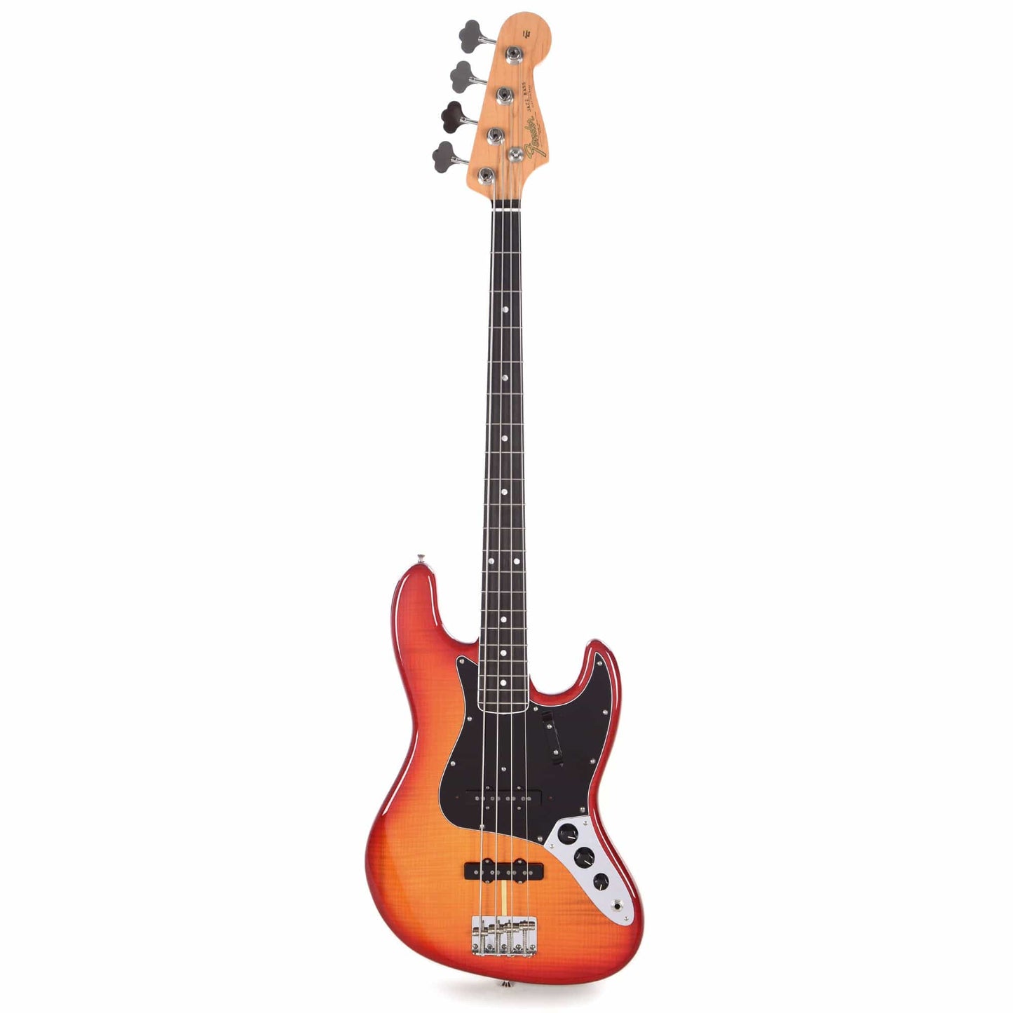 Fender Rarities American Original '60s Flamed Ash Jazz Bass Plasma Red Burst Bass Guitars / 4-String