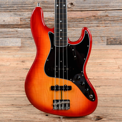 Fender Rarities Series Flame Ash Top American Original '60s Jazz Bass Plasma Red Burst 2019 Bass Guitars / 4-String