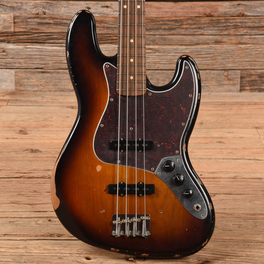 Fender Road Worn 60's Jazz Bass Sunburst 2019 Bass Guitars / 4-String