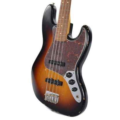 Fender Road Worn '60s Jazz Bass PF 3-Color Sunburst w/Gig Bag Bass Guitars / 4-String