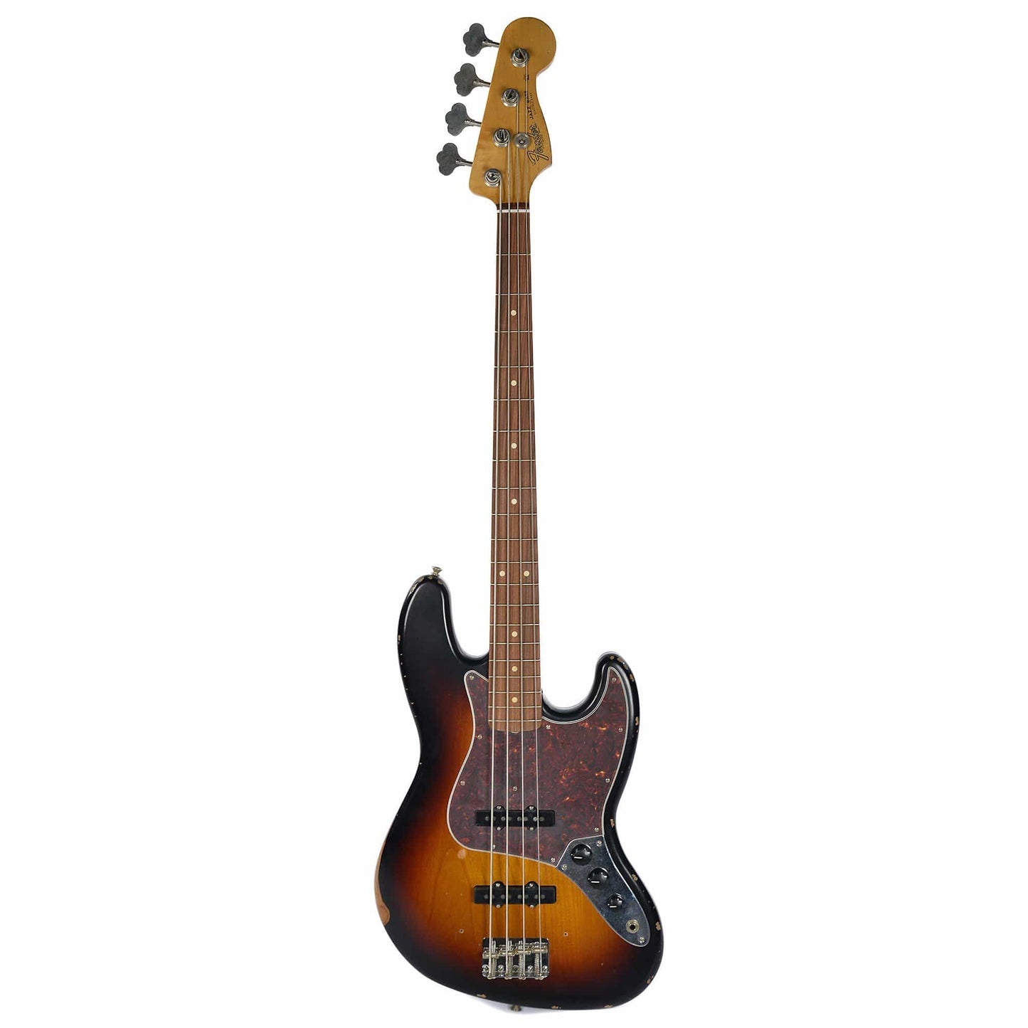 Fender Road Worn '60s Jazz Bass PF 3-Color Sunburst w/Gig Bag Bass Guitars / 4-String