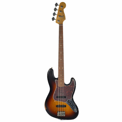 Fender Road Worn '60s Jazz Bass PF 3-Color Sunburst w/Gig Bag Bass Guitars / 4-String