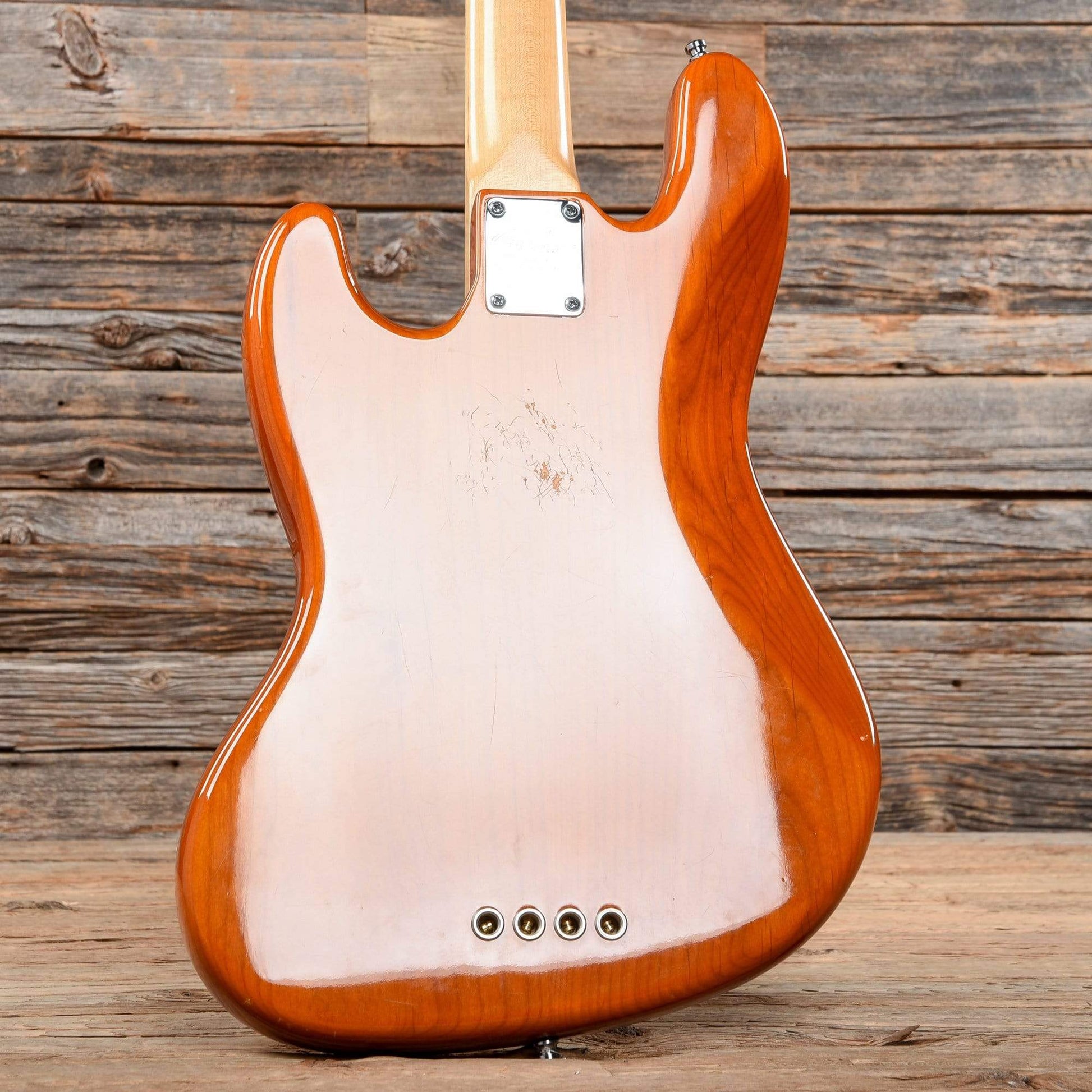 Fender Select Jazz Bass Amber Burst 2012 Bass Guitars / 4-String