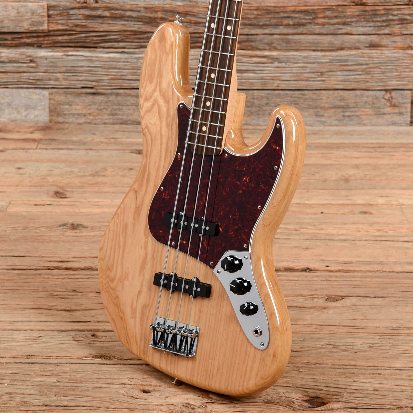 Fender Special Edition Standard Jazz Bass Ash Natural 2016 Bass Guitars / 4-String