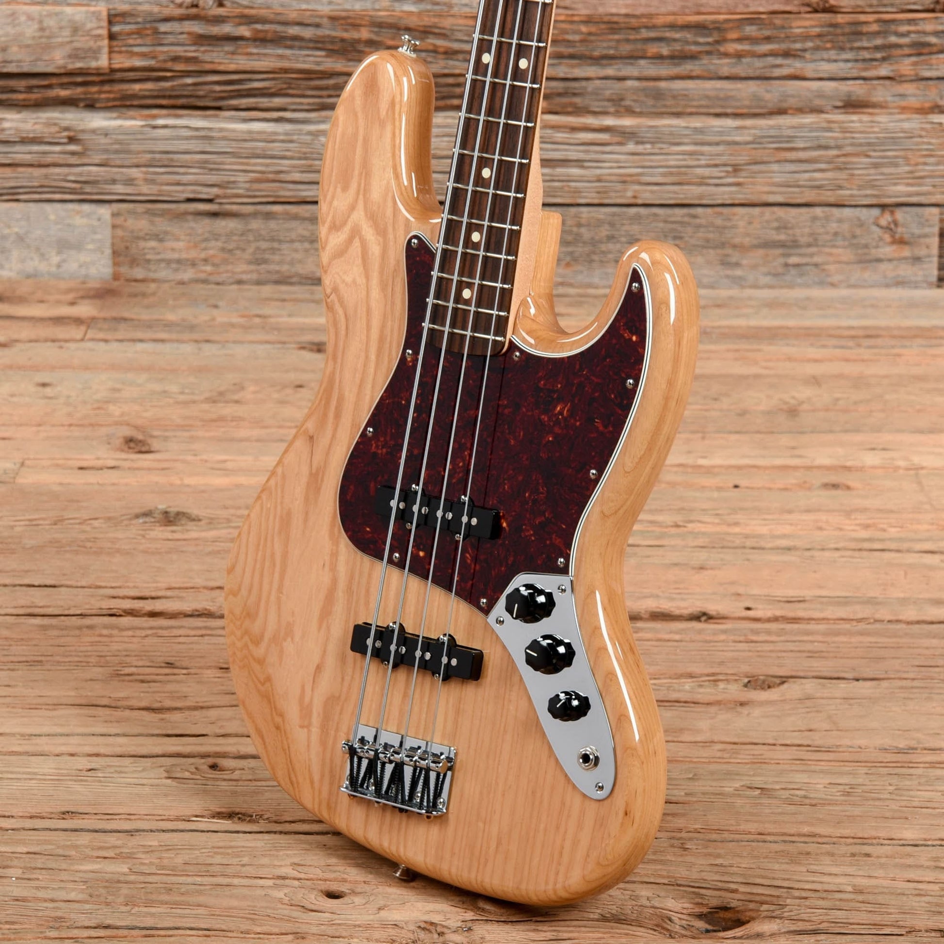 Fender Special Edition Standard Jazz Bass Ash Natural 2016 Bass Guitars / 4-String