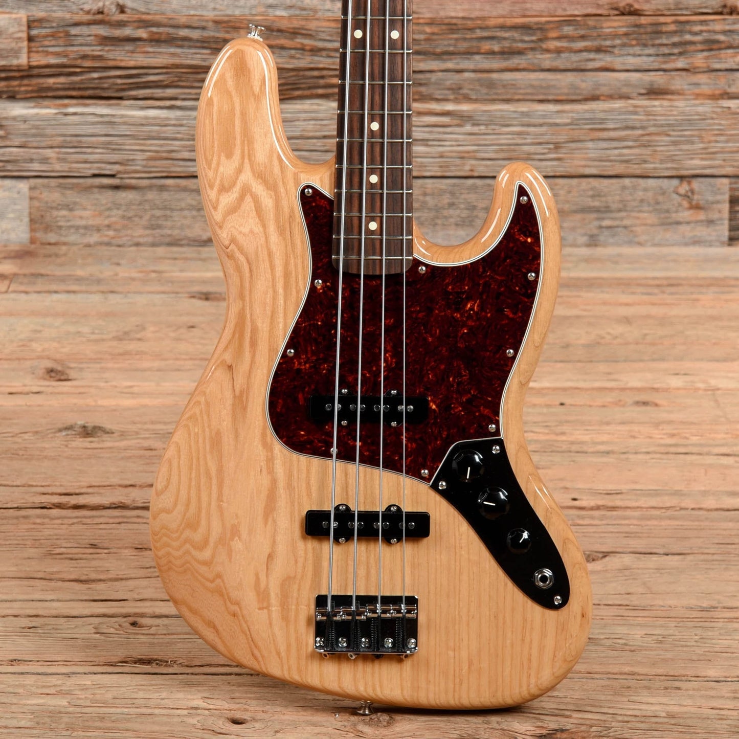 Fender Special Edition Standard Jazz Bass Ash Natural 2016 Bass Guitars / 4-String