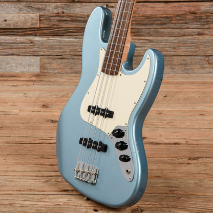 Fender Standard Fretless Jazz Bass Blue Agave 2002 Bass Guitars / 4-String