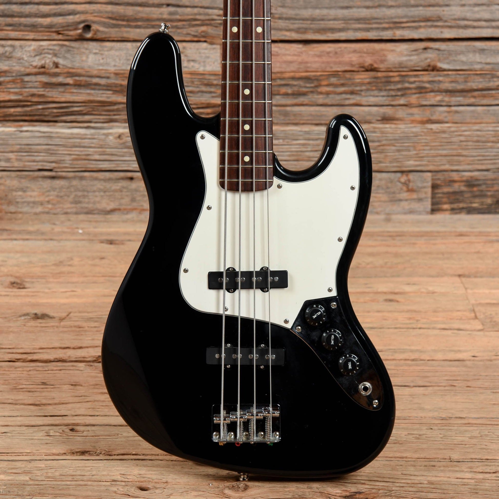 Fender Standard Jazz Bass Black 1993 Bass Guitars / 4-String