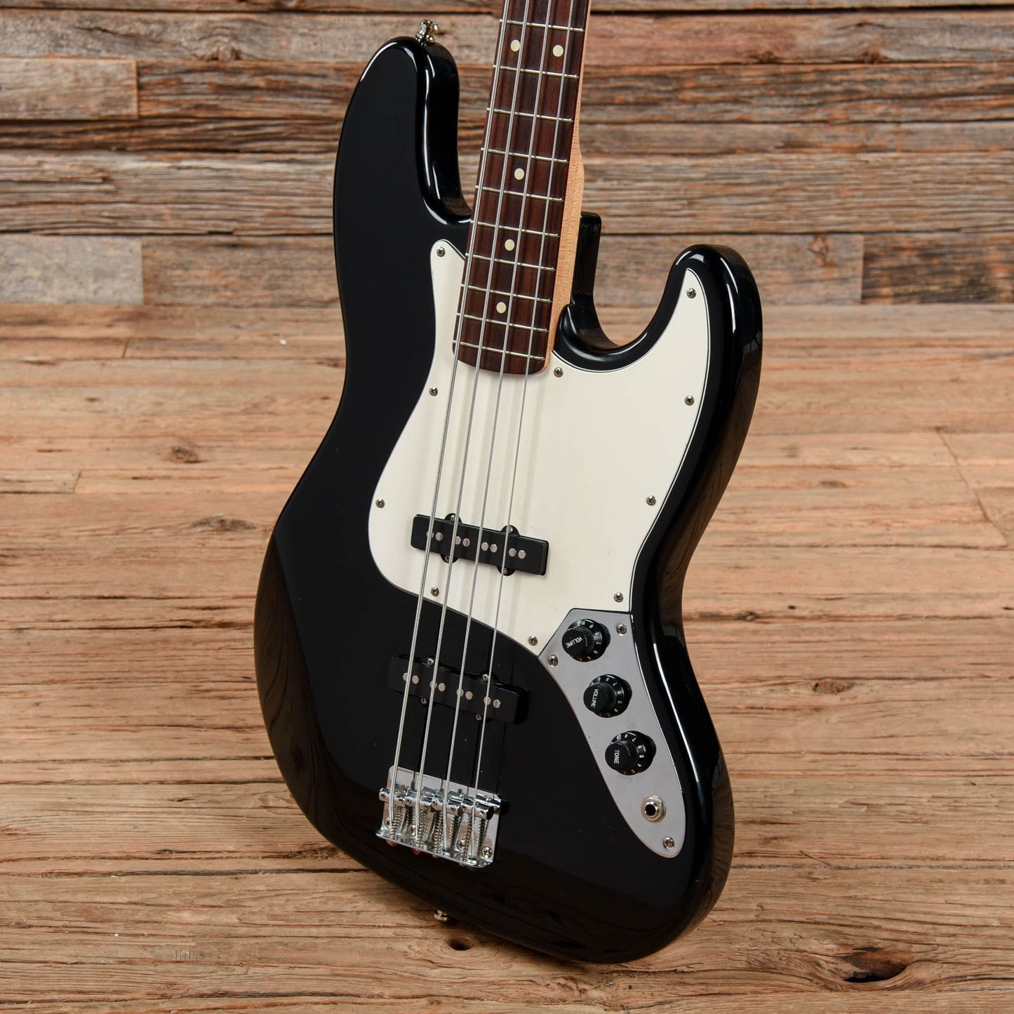 Fender Standard Jazz Bass Black 1993 Bass Guitars / 4-String