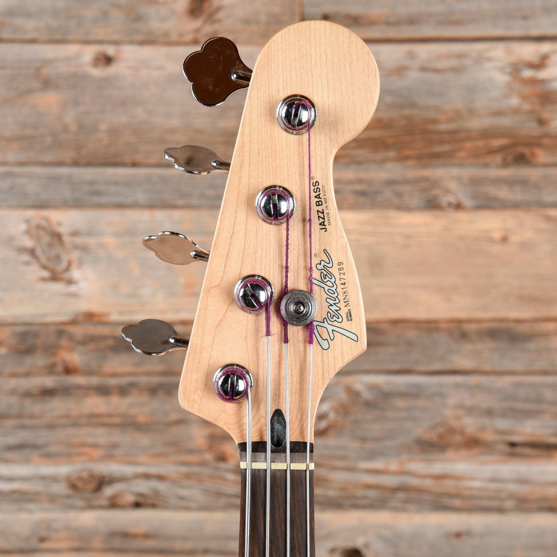 Fender Standard Jazz Bass Fretless Black 1998 Bass Guitars / 4-String