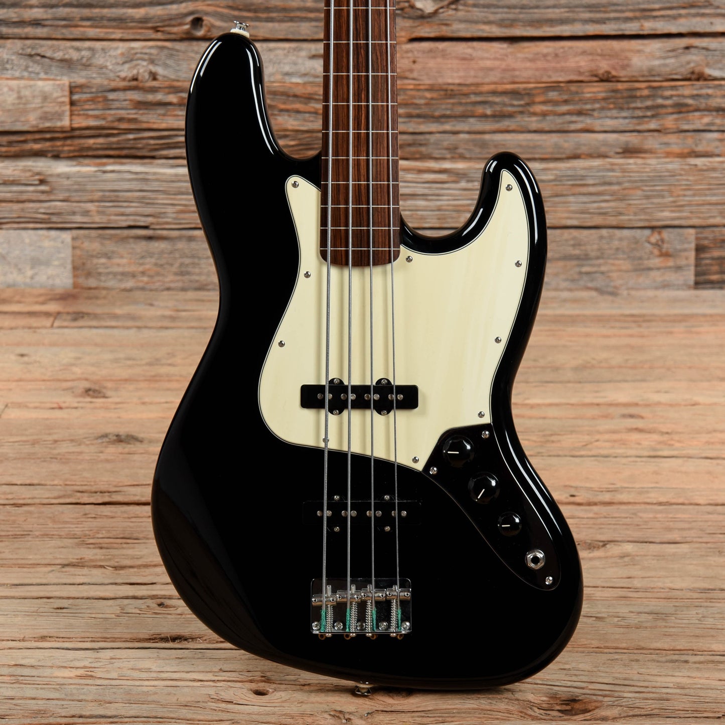 Fender Standard Jazz Bass Fretless Black 2009 Bass Guitars / 4-String