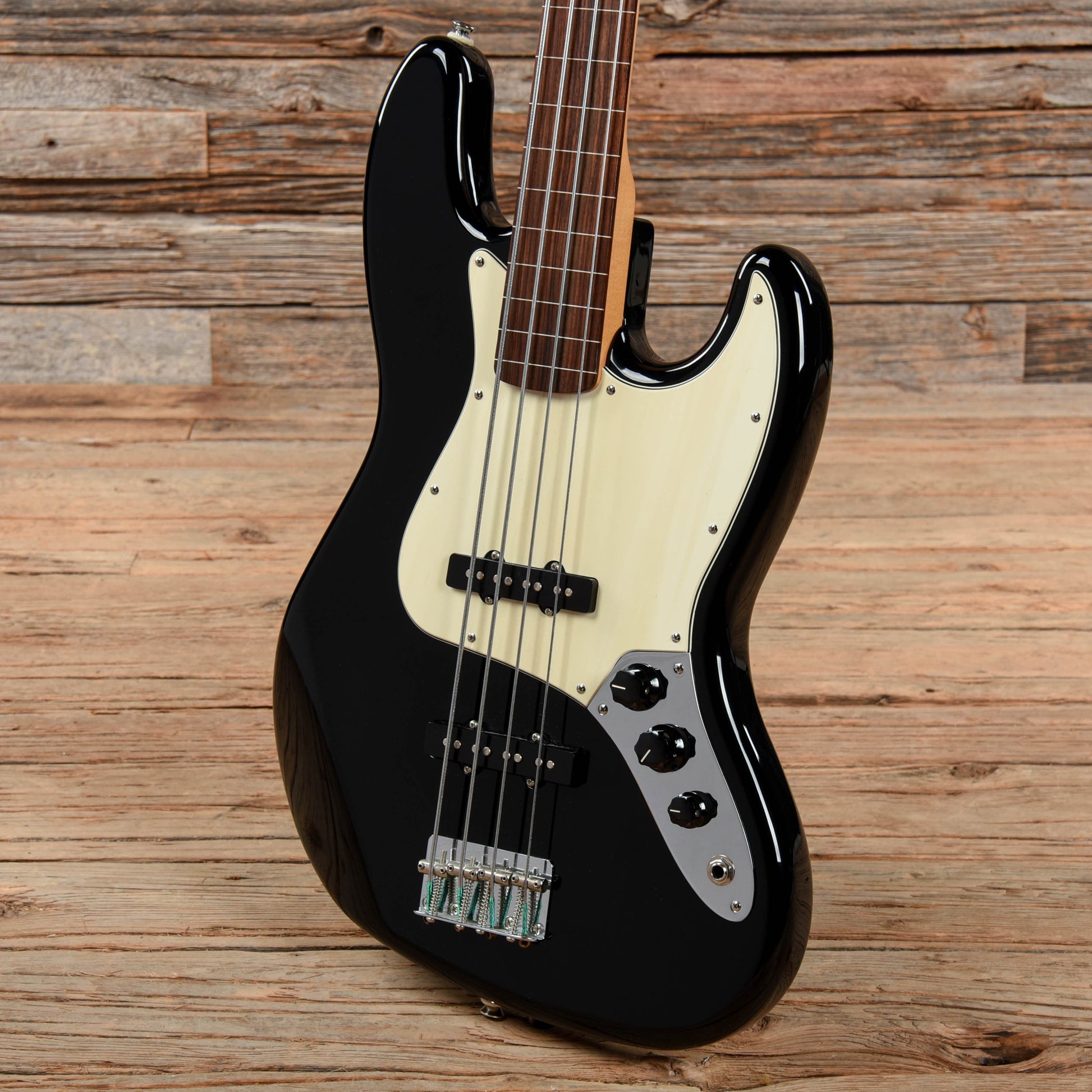 Fender Standard Jazz Bass Fretless Black 2009 Bass Guitars / 4-String