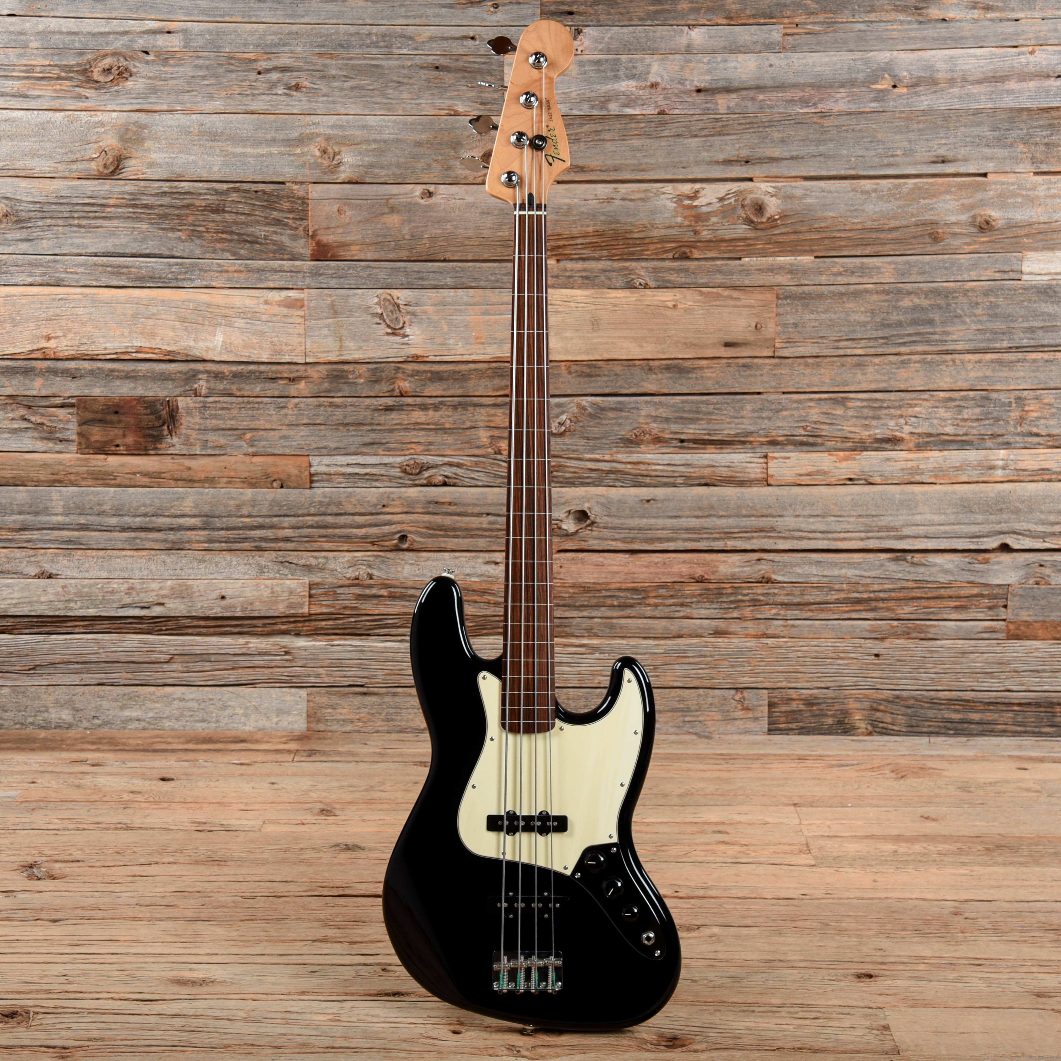 Fender Standard Jazz Bass Fretless Black 2009 Bass Guitars / 4-String