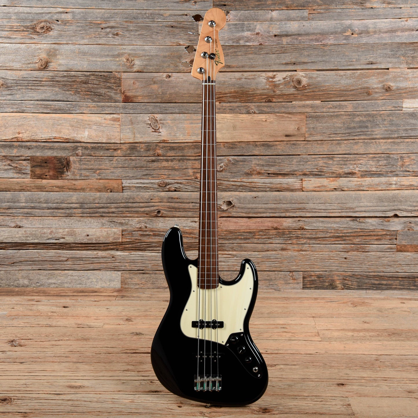 Fender Standard Jazz Bass Fretless Black 2009 Bass Guitars / 4-String