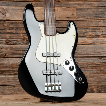 Fender Standard Jazz Bass Fretless Black 2009 Bass Guitars / 4-String