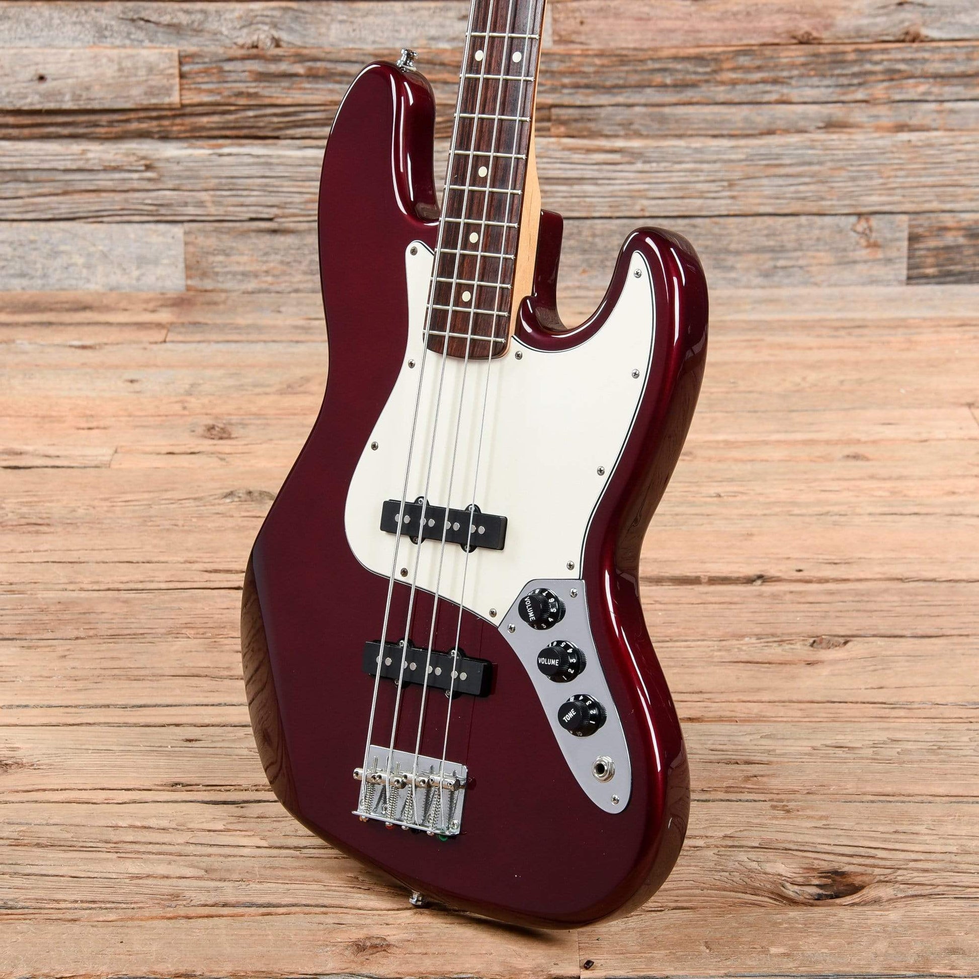 Fender Standard Jazz Bass Midnight Wine 2000 Bass Guitars / 4-String