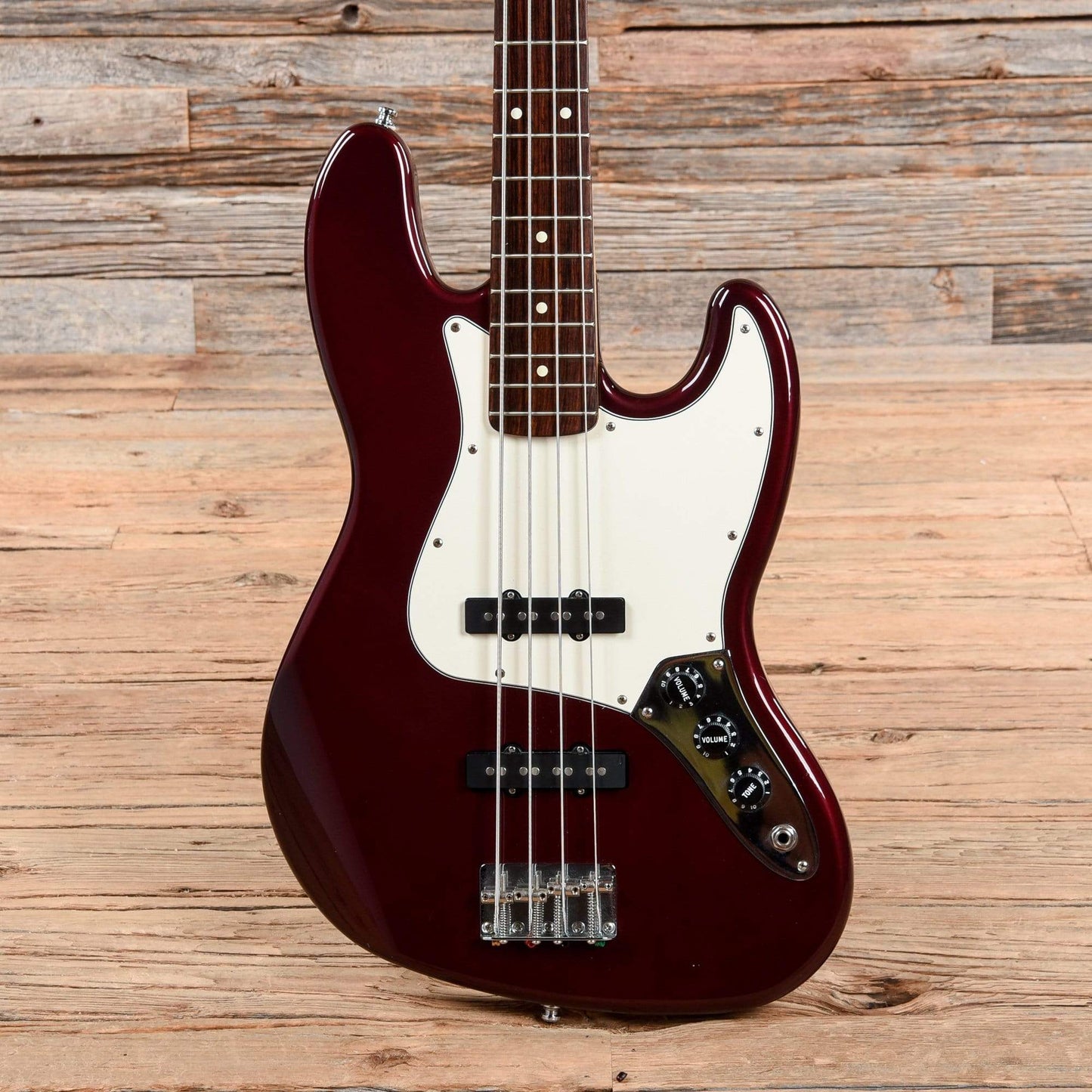 Fender Standard Jazz Bass Midnight Wine 2000 Bass Guitars / 4-String