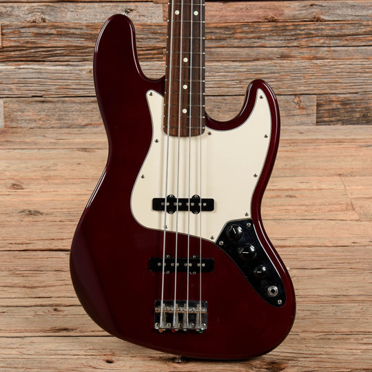 Fender Standard Jazz Bass Midnight Wine 2003 Bass Guitars / 4-String