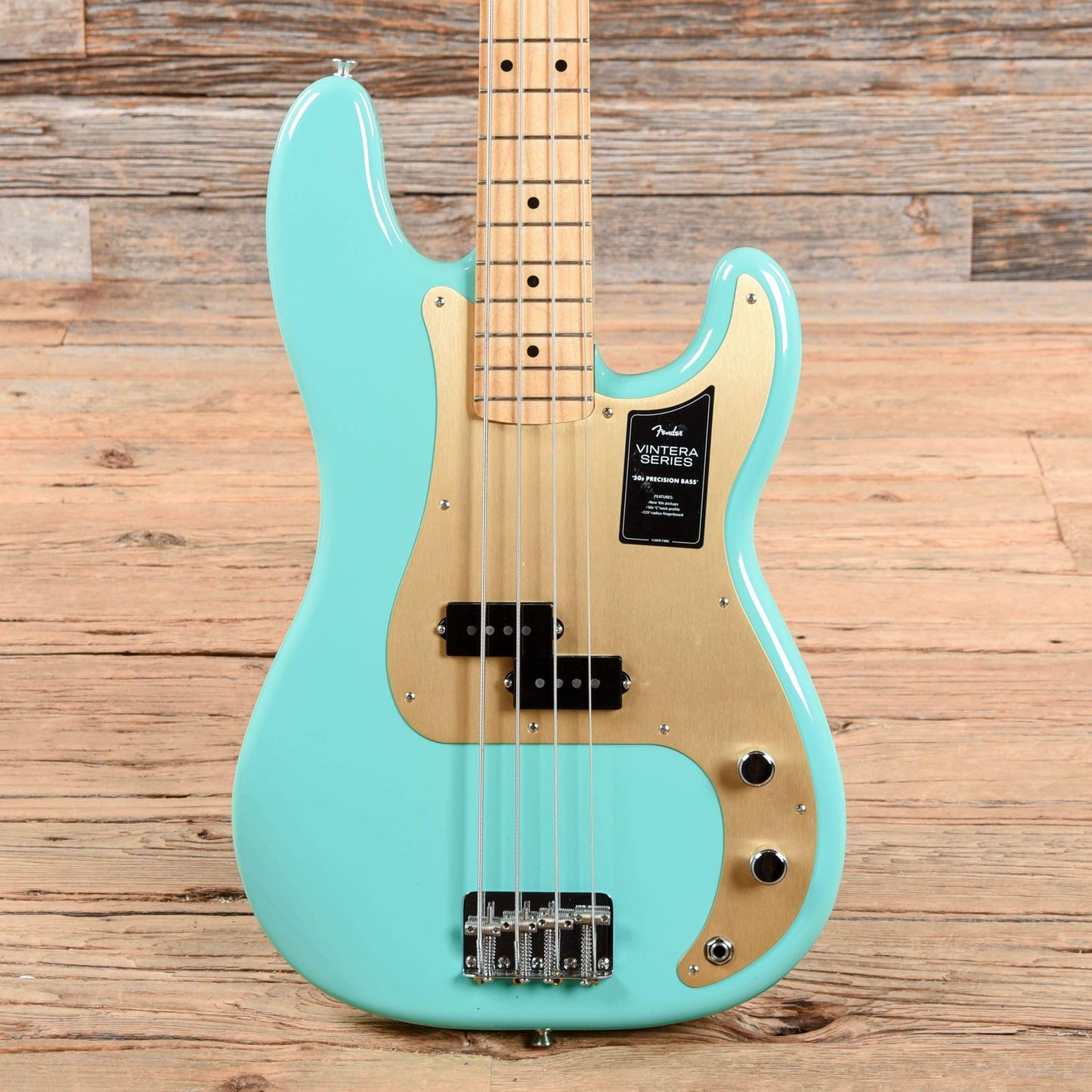 Fender Vintera '50s Precision Bass Surf Green 2020 Bass Guitars / 4-String