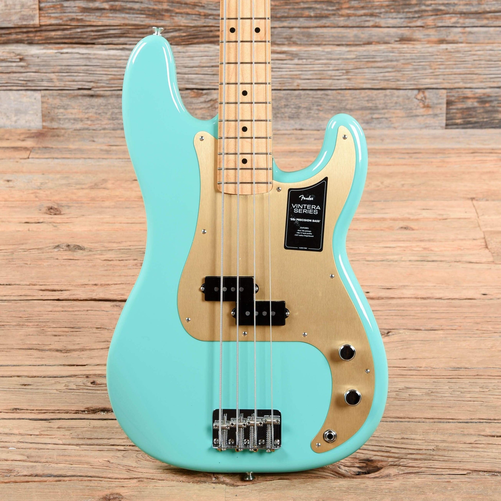 Fender Vintera '50s Precision Bass Surf Green 2020 Bass Guitars / 4-String