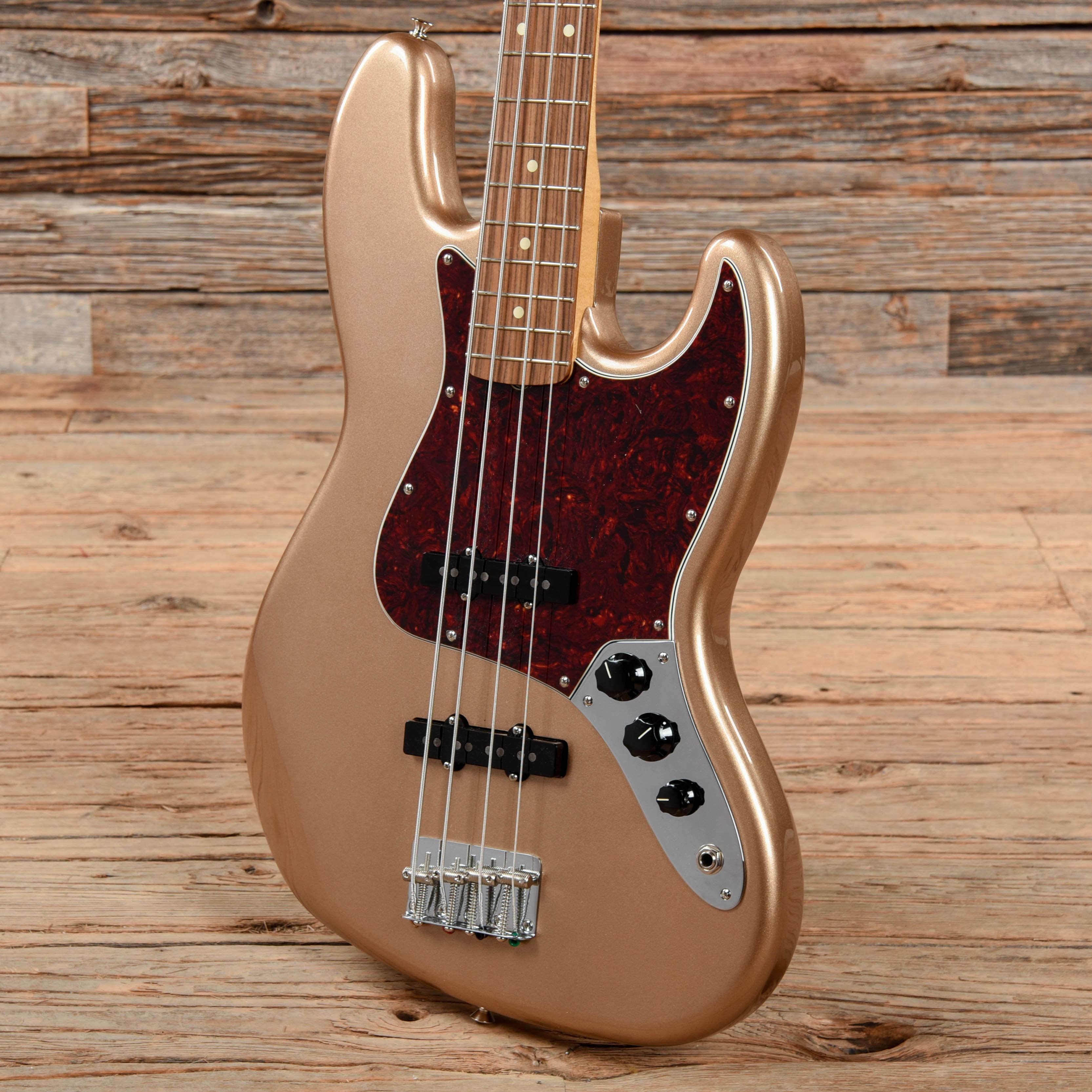 Fender Vintera '60s Jazz Bass Firemist Gold Bass Guitars / 4-String
