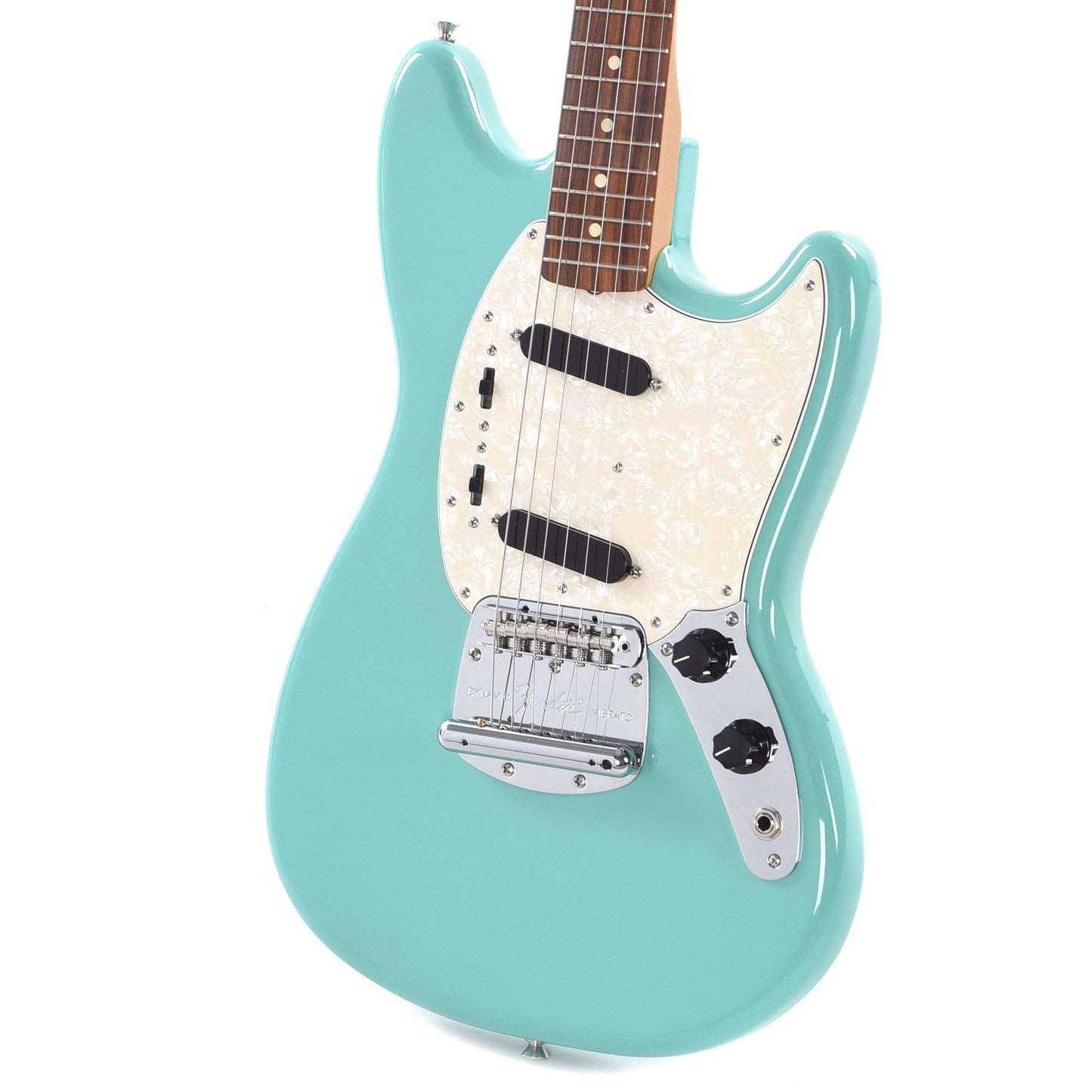 Fender Vintera '60s Mustang Sea Foam Green Bass Guitars / 4-String