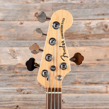 Fender American Deluxe Dimension Bass V HH Cayenne Burst 2014 Bass Guitars / 5-String or More