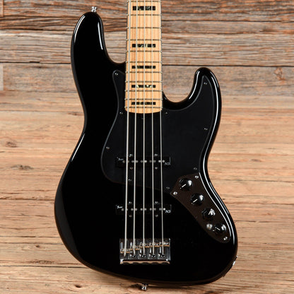 Fender American Deluxe Jazz Bass V Black 2013 Bass Guitars / 5-String or More