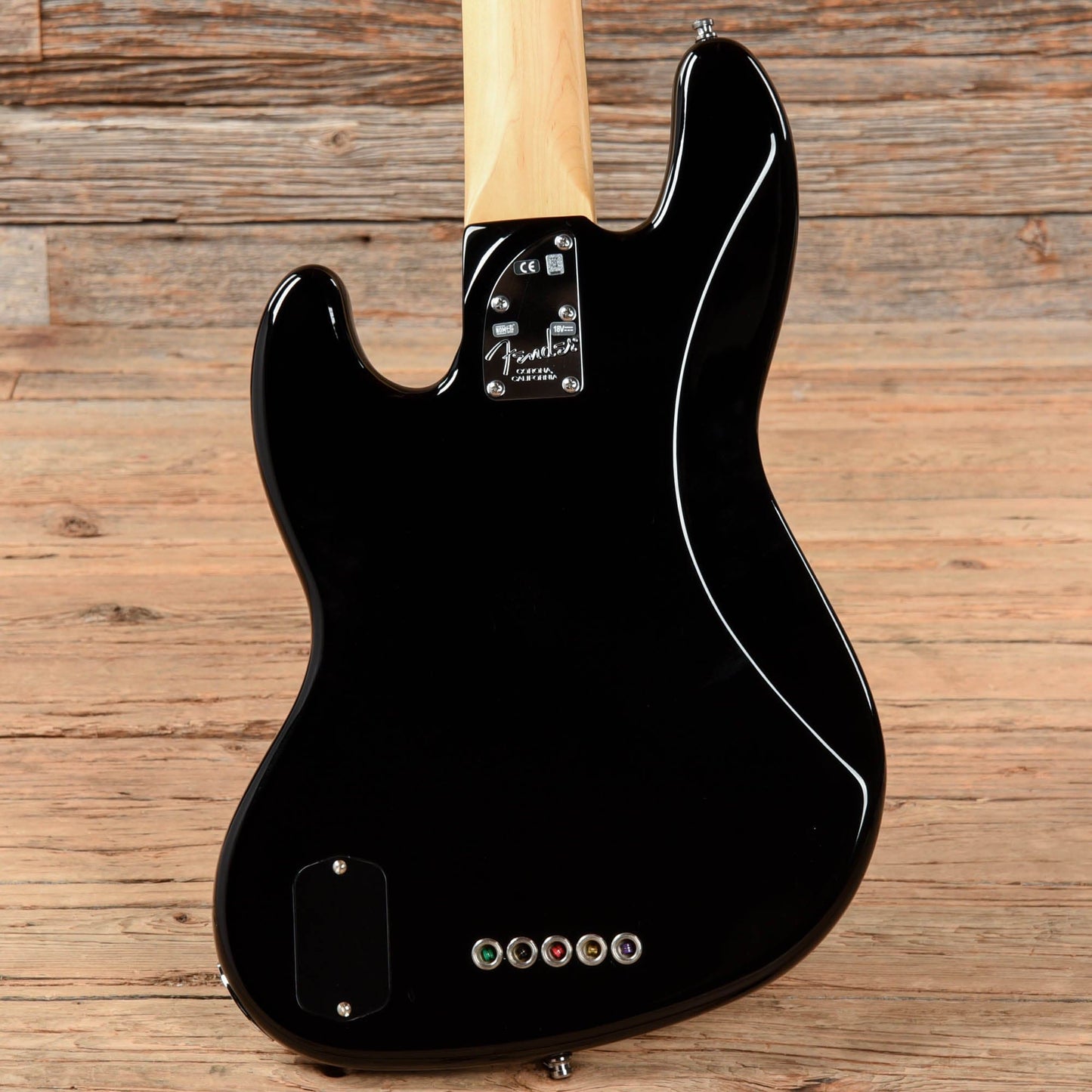 Fender American Deluxe Jazz Bass V Black 2013 Bass Guitars / 5-String or More