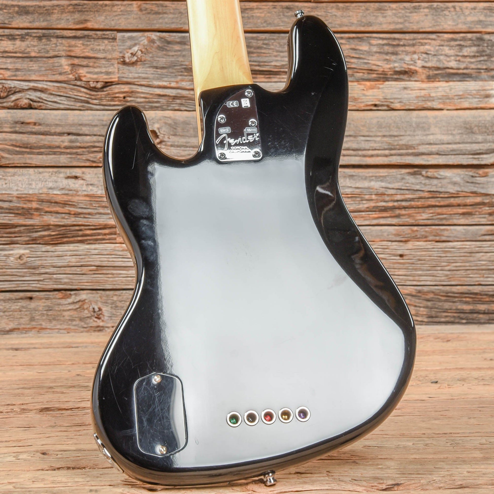 Fender American Deluxe Jazz Bass V Black 2013 Bass Guitars / 5-String or More