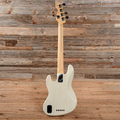Fender American Deluxe Jazz Bass V Olympic White 2015 Bass Guitars / 5-String or More