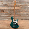 Fender American Deluxe Jazz Bass V Transparent Green 1999 Bass Guitars / 5-String or More