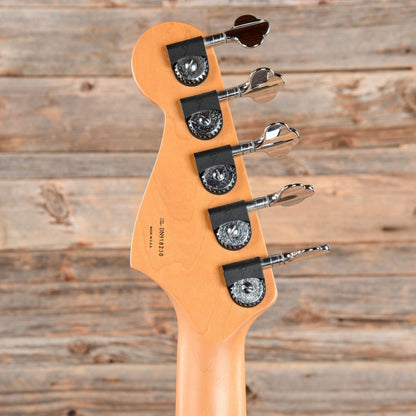 Fender American Deluxe Jazz Bass V Transparent Green 1999 Bass Guitars / 5-String or More