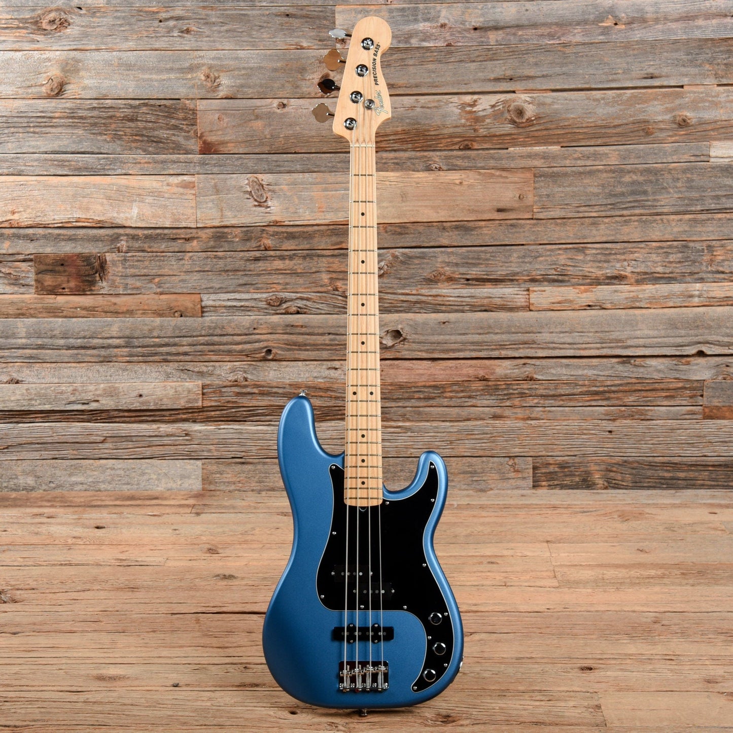 Fender American Performer Precision Bass Satin Lake Placid Blue 2021 Bass Guitars / 5-String or More