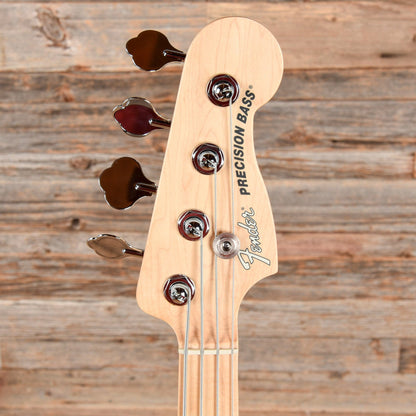 Fender American Performer Precision Bass Satin Lake Placid Blue 2021 Bass Guitars / 5-String or More