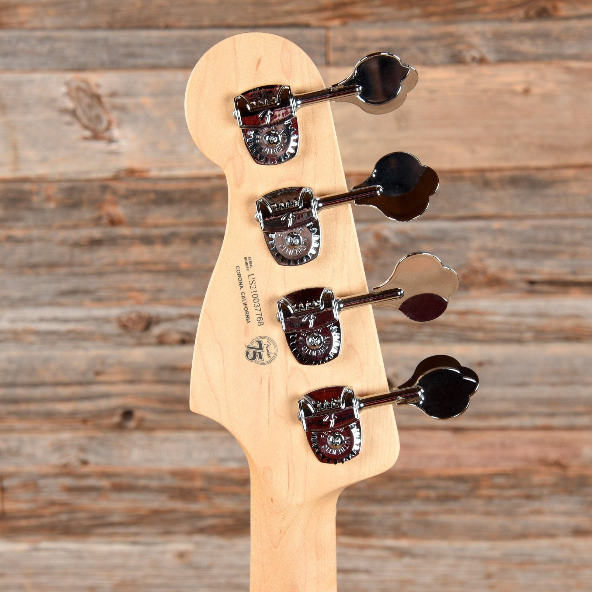 Fender American Performer Precision Bass Satin Lake Placid Blue 2021 Bass Guitars / 5-String or More