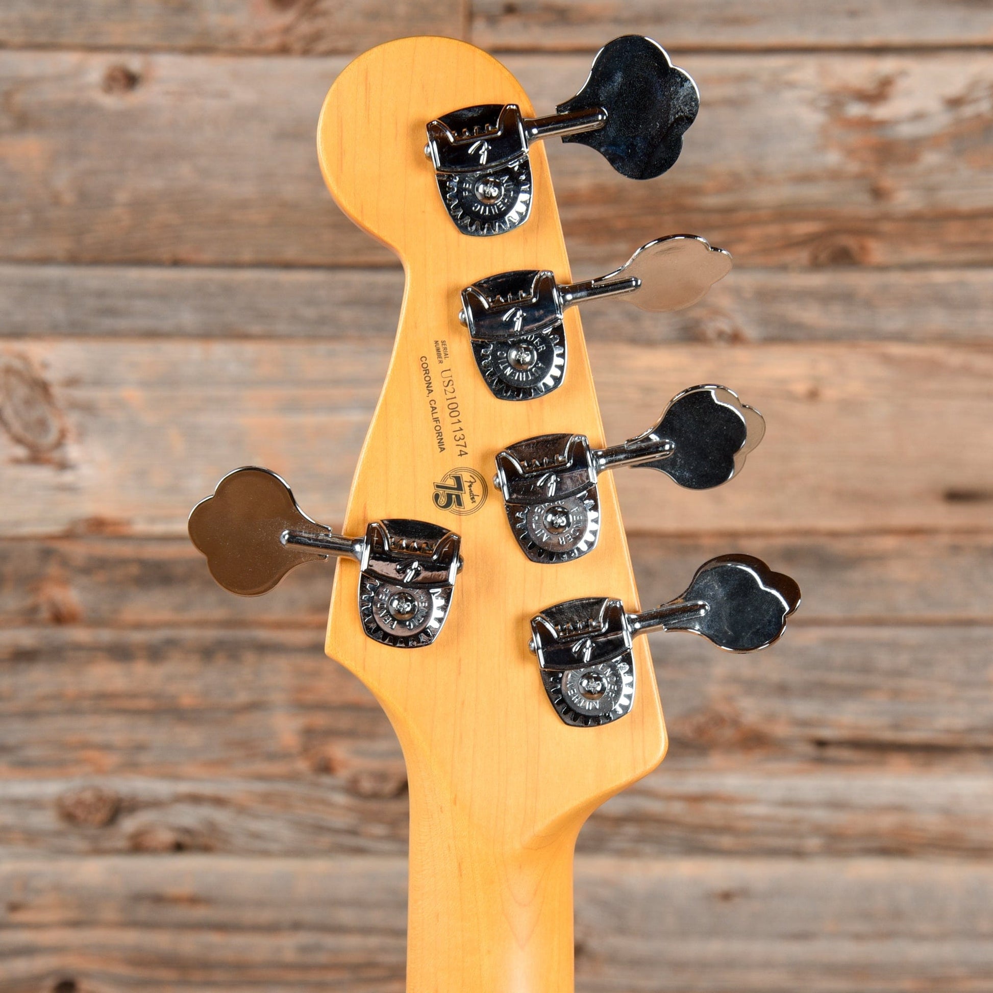 Fender American Pro II Precision Bass V Miami Blue 2021 Bass Guitars / 5-String or More