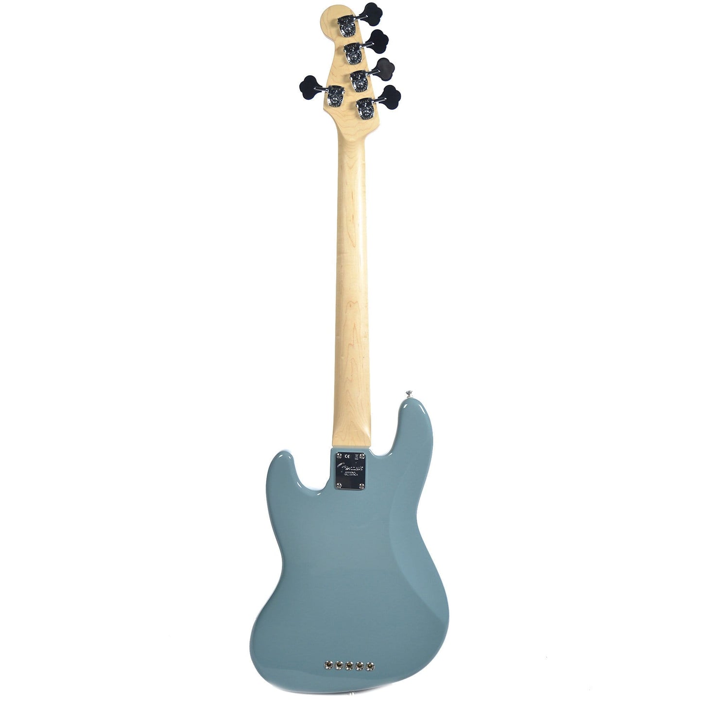 Fender American Pro Jazz Bass V MN Sonic Gray w/ Parchment Pickguard Bass Guitars / 5-String or More