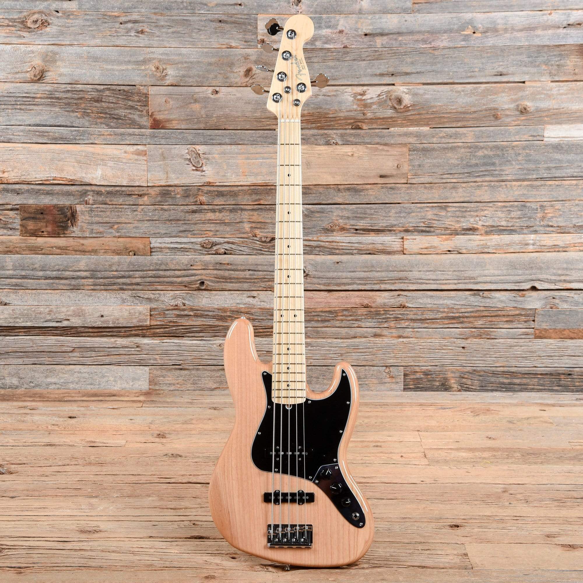 Fender American Pro Jazz Bass V Natural 2020 Bass Guitars / 5-String or More