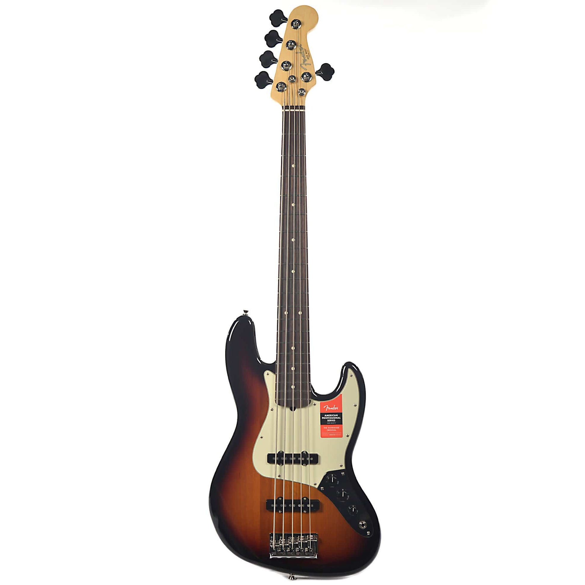 Fender American Pro Jazz Bass V RW 3-Color Sunburst w/ Mint Pickguard Bass Guitars / 5-String or More
