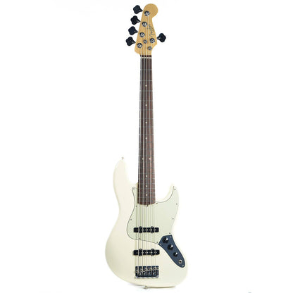 Fender American Pro Jazz Bass V RW Olympic White Bass Guitars / 5-String or More